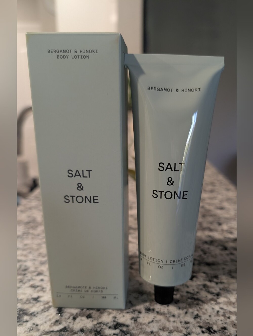 NEW & UNOPENED Salt And Stone Bergamot & Hinoki Body Lotion 3.4 fl oz